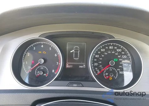 2015 Volkswagen Golf Tsi S 4-Door z USA, uszkodzony, nr VIN 3VW217AU5FM033952